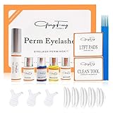 Wimpernlifting Set, 60 Tage Lang Hält Wimpern Set Für Den Heimgebrauch DIY, Einfach Zu Bedienen Wimpern Curling Beauty Set Lashes Set, Ideal Für Alltags-Make-Up, Partys, Geburtstagsgeschenke