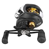 17 + 1BB Baitcasting-Rolle, 7,2: 1-Hochgeschwindigkeits-Baitcasting-Rolle, einfach zu verstauen für Angelspulen mit Übersetzungsverhältnis(Linke Hand)