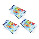 Gogogmee 3 Stück Teiliges Usa Karten Poster Detailreiche Amerika Wandkarte mit Bundesstaaten und Hauptstädten Pädagogisches Lernposter für Kinderzimmer Klassenzimmer und Wohnraumdekoration