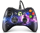 AceGamer Wired Controller für Xbox 360,Joystick mit Kabel Ergonomisches Design USB Game Controller für Xbox 360/Windows 7/8/10-Nebula