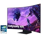 Samsung Odyssey Ark Curved Gaming Monitor S55BG970NU, 55 Zoll, Mini-LED VA-Panel, 4K UHD-Auflösung, AMD FreeSync Premium Pro, 1 ms Reaktionszeit, Bildwiederholrate 165 Hz, Schwarz