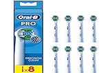 Oral-B Pro Precision Clean Aufsteckbürsten für elektrische Zahnbürsten, 8 Stück