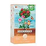 Plantura Bio Rosendünger mit 3 Monaten Langzeitwirkung, 1,5 kg, für prächtige Rosen in Beet & Topf, Bio-Qualität, gut für den Boden, unbedenklich für Haus- & Gartentiere