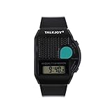 Sprechende Armbanduhr Sprachfunktion Uhrzeit Ansage Zeitansage (schwarz) Wecker Blindenuhr Seniorenuhr Digitale LCD Sprechende Uhr Sehbehinderte Blinden-Hilfsmittel Demenzuhr Sprachgestütztes Menü