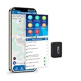 Mini GPS Tracker Kinder Ohne ABO mit Magnet GPS-Tracker für Auto, Kinder, Hund, Katze, Fahrrad, Weltweiter Live-Tracking Location Finder Wasserdicht Ortung Gerät Kostenlose App