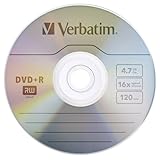 Verbatim 97902 DVD+R 4,7 GB, 16X, 10 Stück