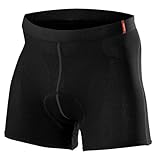 Löffler Herren Unterhose Radunterhose Transtex Light, schwarz, 48