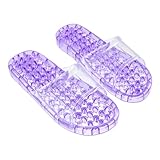 HAMPPLIES Massage Hausschuhe für Damen Rutschfeste Fußmassagesandalen für Zuhause mit Ergonomischem Design für Entspannende Fußmassage und Optimalen