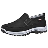 Loafers Herren Business Mocasines Hausschuhe Barfußschuhe Damen Schuhe Slipper Sportschuhe Loafer Mokassins Casual Herren-Hausschuhe Shoes Sommer Herrenschuhe Barfuss Leder Komfort Leichte Schwarz