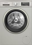 Siemens WU14UTS8, iQ500 Unterbau-Waschmaschine 9 kg, 1400 UpM, Antiflecken-System, smartFinish für weniger Bügeln, Schneller Waschen mit speedPack L, waterPerfect Plus, Nachlegefunktion, Silber-Inox