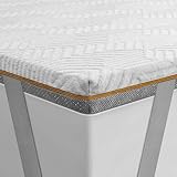 Slybear Topper 180x200cm, H3 H4 7,5cm Höhe Matratzentopper, Bequemer 180x200 Gelschaum Matratzen Topper mit atmungsaktivem und waschbarem Bezug für Boxspringbett Wohnwagen Sofa Bett