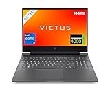 HP VICTUS Gaming Laptop, 15,6' FHD Display 144Hz, Intel Core i7-13620H, 16 GB DDR4 RAM, 1 TB SSD, NVIDIA GeForce RTX 4060 (8GB), QWERTZ, Windows 11, Schwarz