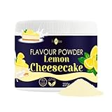 Flavour Pulver LEMON CHEESECAKE, 220g, Käsekuchen Geschmackspulver kalorienarm, Flavour Powder (Lemon Cheesecake)