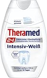 Theramed 2in1 Intensiv-Weiß Zahncreme & Mundspülung, 3er Pack (3 x 75 ml)