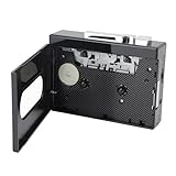 Vintage Tragbarer Kassetten -Tape -Player, FM -Radio -Stereo -Sound mit 3,5 -mm -Kopfhörer -Jack für Musik, Sprachaufnahmen, Kassette Tape Player
