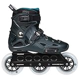 Powerslide Inline Skate Imperial Darkteal 110, für Urban und Fitness, für Damen und Herren in dunkelblau