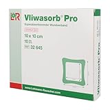 Vliwasorb Pro Superabsorbierende Kompresse steril 10x10 cm,