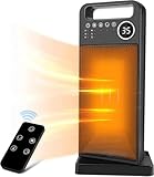 Keramik Heizlüfter Energiesparend Leise, Miavogo 2000W Elektroheizung Mit 3-Stufen-Heizung, Timer-Funktion, Doppelnutzung für Heiß und Kalt, Überhitzungsschutz, für Büro, Wohnzimmer, Schlafzimmer, Bad