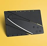 PRECORN Kreditkarten-Messer schwarz Faltmesser Klappmesser Camping-Messer Taschenmesser Messer Marke