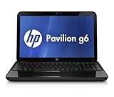 HP Pavillon G6 2241sg 39,6 cm (15,6 Zoll) Laptop (Intel Core i5 3210M, 2,5GHz, 4GB RAM, 500GB HDD, Intel HD Graphics 4000, DVD, Win 8) schwarz