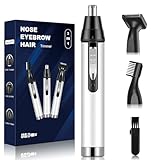 Intimrasierer für Frauen, 2-in-1 Dual Head Shaver Rasierer mit USB-C-Laden, Damenrasierer Elektrisch für Gesicht, Beine und Arme, Rasierer Damen mit Wasserdichter Trimmerkopf, IPX7 wasserdicht(blau)