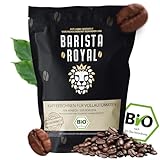 Kaffee für Vollautomat 'Barista Royal' – 500g Bio-Kaffeebohnen – unkomplizierter Genuss für Cafe Crema, Cappuccino und mehr – Perfekt für DeLonghi, Philips, Krups, Jura Vollautomatenkaffee