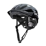 O'NEAL | Mountainbike-Helm | Urban Trail Riding | Leichtgewicht: nur 310g, große Ventilatoren zur Belüftung, Sicherheitsnorm EN1078 | Helmet Outcast Split V.22 | Erwachsene | Schwarz Grau | L/XL