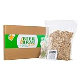 Braupartner BierbrauKiste Nachfüllpack HELLES | Echte Rohstoffe | zum Nachbestellen und erneuten Brauen mit dem Bierbrauset