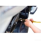 Sisinkal Benzinschlauch, 1 m, schwarz, 3,0 mm Innendurchmesser, 5,0 mm Außendurchmesser, Ersatzschnurschlauch für Kettensäge, Heckenschere, Freischneider, Garten-Elektrogeräte, Zubehör, kein