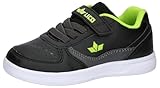 Lico Feo VS Sneaker, Schwarz/Grau/Lemon, 37 EU