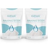 GiDeli Natron Pulver Baking soda Backpulver E500ii Natriumbicarbonat hochreine Lebensmittelqualität (2kg)