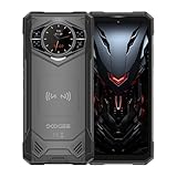 DOOGEE S200 X 5G Outdoor Handy Ohne Vertrag,32GB+512GB/2TB MTK 7050 Robustes Smartphone,10100mAh 6.72 Zoll FHD+120Hz, 100MP+20MP,1.32” AMOLED Rückseitiger Bildschirm, IP68/NFC/Face ID/AI (Schwarz)