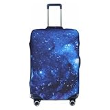 OTTKGGA Blue Galaxy Kofferabdeckung, weiß, S