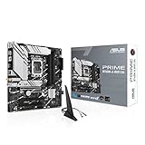 ASUS PRIME B760M-A WIFI D4 Gaming Mainboard Sockel Intel LGA 1700 (Intel B760, mATX, DDR4 Speicher, PCIe 4.0, 2x M.2, WiFi 6, Aura Sync)