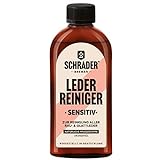 Schrader Leder Reiniger sensitiv - Reinigungsmittel für raues & glattes Leder - 250ml - Made in Germany