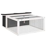 vidaXL Kaninchenstall Kaninchenställe Outdoor Kaninchenstall