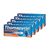 Thomapyrin INTENSIV Tabletten - 3fach Power bei intensiveren Kopfschmerzen & Migräne - 5 x 20 Stk.