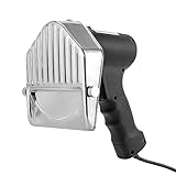 Beaudreaul Dönermesser Elektrisch 120W Kebab Cutter, Schnittdicke 0-10mm Kebab Slicer Edelstahl Kebabschneider, für Bratfleischgeschäften, Restaurants, Familien usw