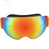 YJYJY WaterproOf Skijacke Warm Winter Super Groß Sphärisch Doppel Antibeschlag Skibrille Outdoor Klettern Spiegel Skibrille Unisex Winddicht Spiegel für den einfachen Transport Ihres Skis