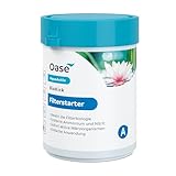 OASE 43138 AquaActiv BioKick Filterstarter (200 ml für 10.000 l) - Teichbakterien, Starterbakterien für Fischteich Gartenteich Schwimmteich, Silber