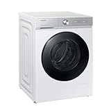 Samsung WW11DB8B95GHU2 Bespoke Waschmaschine, 11 kg, 1.400 U/min, Extra energiesparend, EEK: A (-40%), AI Ecobubble, QuickDrive, AI Wash, SuperSpeed 39 Min, Weiß