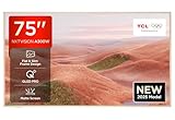 TCL NXTVISION A300W 75 Zoll QLED PRO 4K Ultra HD TV, 4K HDR PRO, Mattes Display, Smart TV unterstützt durch Google TV (Dolby Vision IQ & Atmos, 144Hz Motion Clarity Pro)