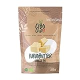 Kakaobutter Bio Lebensmittelqualität - 250g. Kakao Butter Organic für Schokolade Kosmetik oder Essen. Raw Cacao Butter.