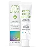 Ardo Care Lanolin Brustwarzensalbe 10 ml - beruhigt, schützt und pflegt Deine Brustwarzen - ultra-reines Lanolin medizinischer Güte - streichzart und neutral im Geruch
