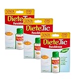 Diete.Tic, Stevia Flüssigsüßstoff Null Kalorien, Praktische 3 x 50 ml Packung (1000 Tropfen), Glutenfrei, Ohne Konservierungsstoffe, Großartig zum Süßen von Getränken, Joghurts, Obstsalaten
