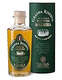 Sibona Grappa Riserva Botti da Madeira 40% vol. (1 x 0,5l) – Fassgelagerter, italienischer Grappa gereift in Madeira-Fässern