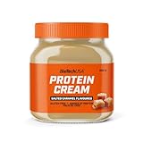 BioTechUSA Protein Cream | Salzkaramell-Aufstrich mit Molkenprotein | glutenfrei | palmölfrei, 400 g, Salzkaramell