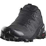 Salomon Herren Speedcross Hiking Shoe, Black Black Quiet Shade, 42 2/3 EU
