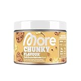 MORE Chunky Flavour, Vanilla Chocolate Chip Cookie, 150 g, vegan, Geschmackspulver zum Süßen, ohne viel Zucker und Kalorien, mit Inulin und Laktase - made in Germany