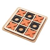 Abaodam Holz Brettspiel für Strategisches Denkspiel Montessori Lernspielzeug Doppelte Spieler Pädagogisch Sicher und Langlebig für Kindergarten Familie und Schule